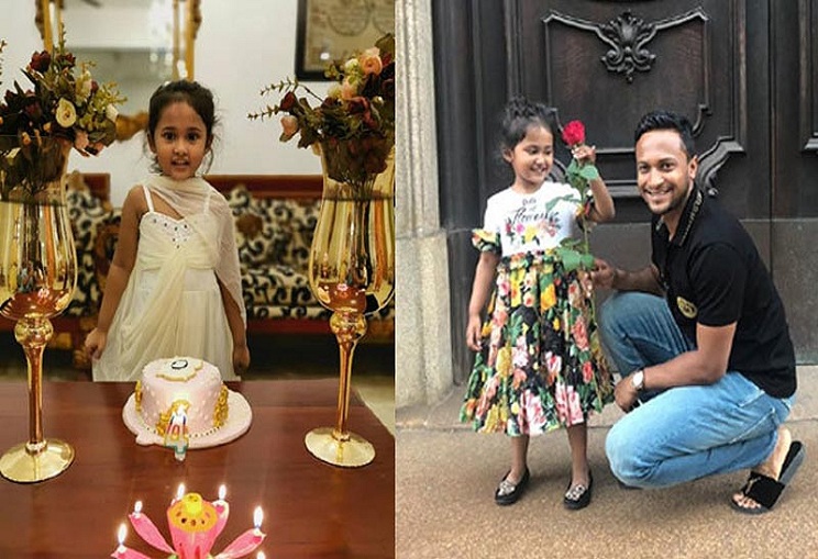 আলায়নার জন্মদিনে সাকিবের আবেগঘন বার্তা