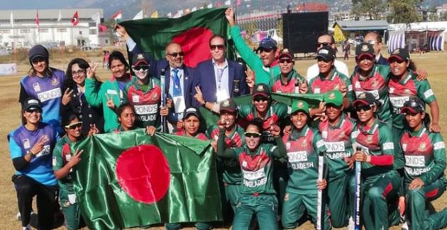 প্রথমবারের মতো নারী ক্রিকেটে ইতিহাস গড়ল বাংলাদেশ