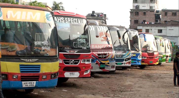 করোনা: রাজশাহীতে দূরপাল্লার বাস চলাচল বন্ধ