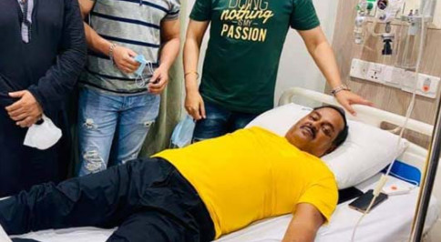 গুরুতর অসুস্থ হয়ে হাসপাতালে ভর্তি ডিপজল