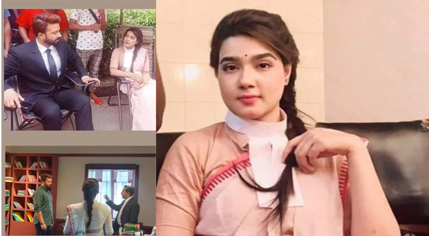 হঠাৎ করেই মাহিয়া মাহির চুমুতে অবাক শাকিব খান