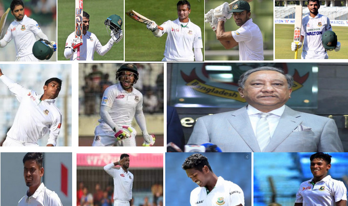ওয়েস্ট ইন্ডিজের বিপক্ষে ওয়ানডে সিরিজ শুরু আগেই শক্তিশালী টেস্ট দল ঘোষণা করলো বিসিবি