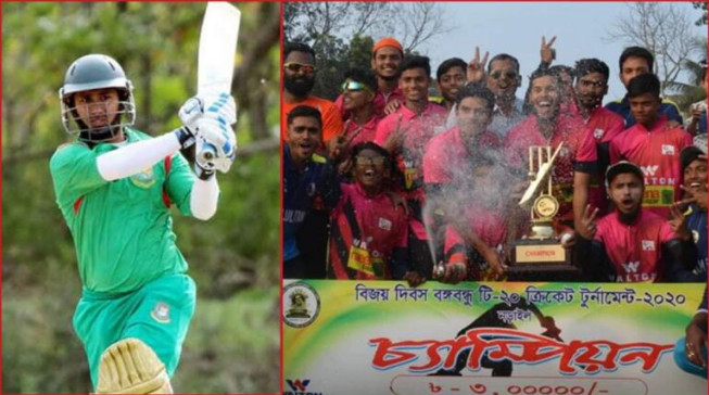 ব্রেকিং নিউজ: ব্যাটিংয়ে ঝড় তুলে ও দুর্দান্ত বল করে দলকে শিরোপা জেতালেন আশরাফুল
