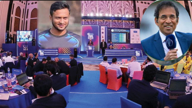 সাকিবকে মূল্য নিয়ে রাগে ক্ষোভে অবিশ্বাস্য কথা বললেন হার্শা ভোগলে
