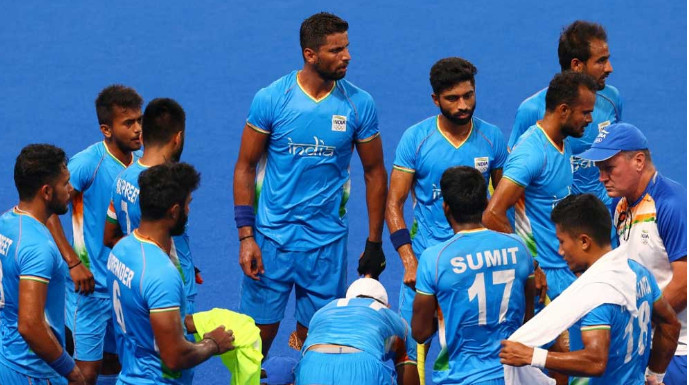 অলিম্পিকে ৭-১ গোলের ম্যাচ দেখালো ভারত অস্ট্রেলিয়া