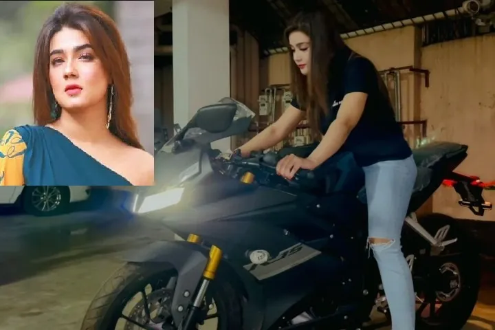 R15 নিয়ে ৩ বার রাস্তায়ই পড়ে গেলেন মাহি ভিডিওসহ