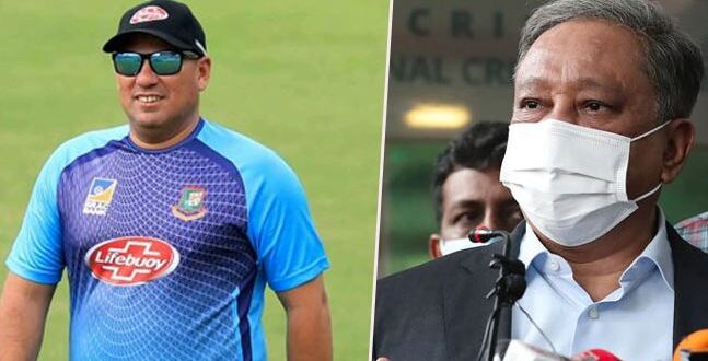 কোচ ডমিঙ্গোকে নতুন সিদ্ধান্ত জানিয়ে দিলেন বিসিবি সভাপতি