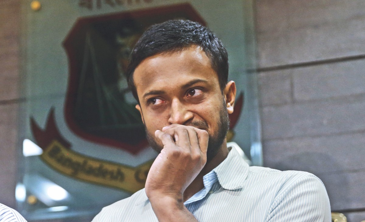 চূড়ান্ত সিধান্ত : খেলা হচ্ছে না সাকিব আল হাসানের