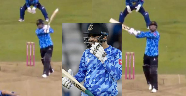 4,4,4 ব্যাটিং ঝড় দেখালেন রশিদ খান