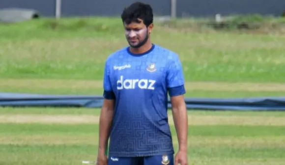 অনুশীলনে দলের সাথে যোগ দিলেন সাকিব আল হাসান