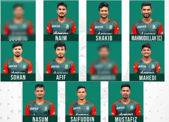 সৌম্য ও মোসাদ্দেক বাদ পাল্টে গেলো সিদ্ধান্ত,আজকের ম্যাচে টাইগাদের একাদশ