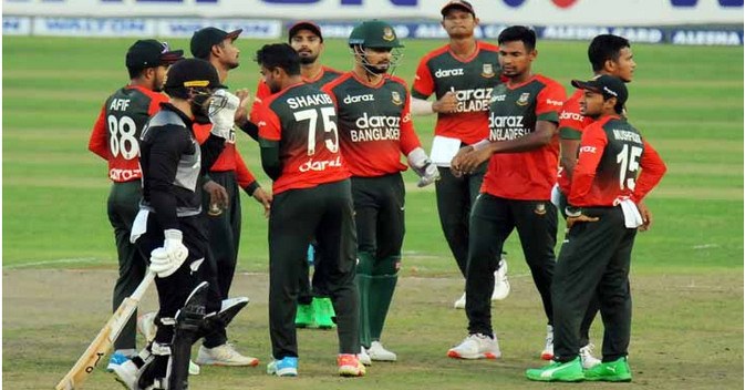 চরম উত্তেজনায় এইমাত্র শেষ হলো বাংলাদেশ বনাম নিউজিল্যান্ডের মধ্যকার ২য় টি-২০ ম্যাচ