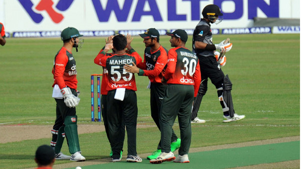 বাংলাদেশ ও নিউজিল্যান্ডের ২য় টি-২০ ম্যাচের সময়