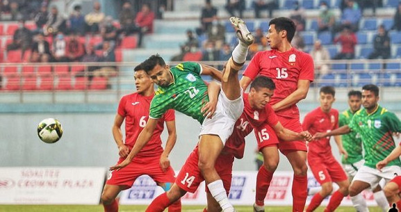 শক্তিশালী কিরগিজস্তানের বিপক্ষে মাঠে নামছে বাংলাদেশ,সময়সূচি