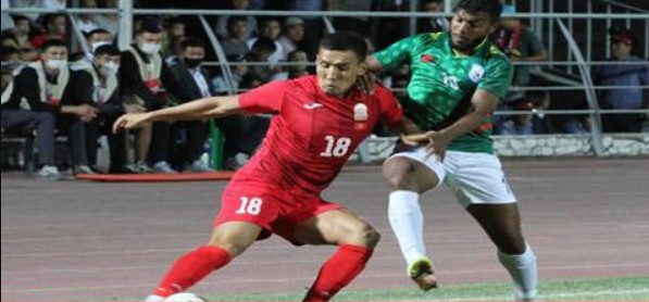 চরম উত্তেজনায় এইমাত্র শেষ হলো বাংলাদেশ ও কিরগিজস্থানের ম্যাচ,জেনেনিন ফলাফল