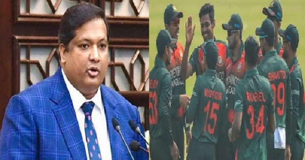 বাংলাদেশের দুর্দান্ত জয়ের পর যা বললেন যুব ও ক্রীড়া প্রতিমন্ত্রী