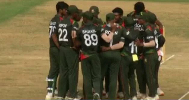 টানটান উত্তেজনায় শেষ হলো বাংলাদেশ ও আফগানিস্তানের মধ্যকার প্রথম ওয়ানডে ম্যাচ