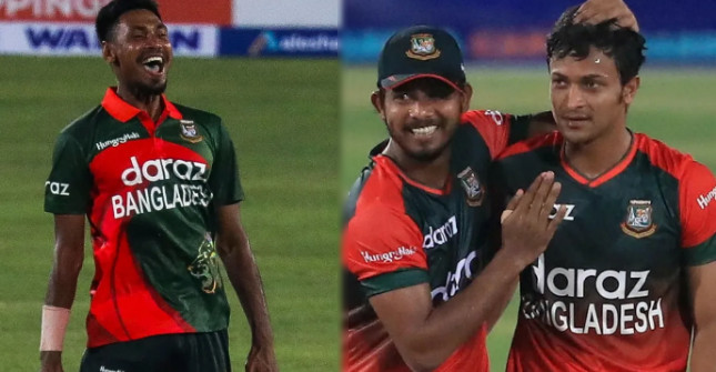 আইসিসি টি-20 বোলিং র্র্যাংকিংয়ে দারুন সুখবর মুস্তাফিজ ও সাকিব