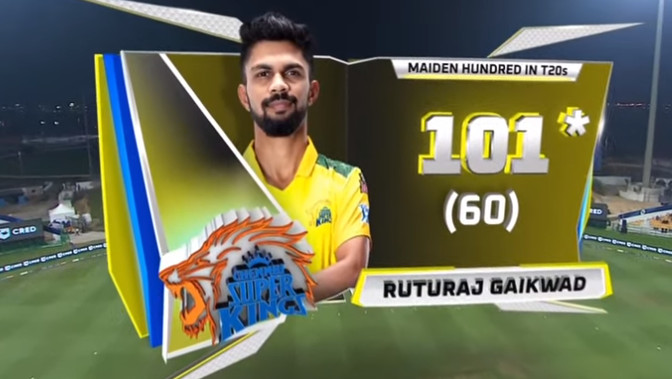 চার ছক্কার ঝড়ো সেঞ্চুরিতে রাজস্থানকে বিশাল রানের টার্গেট দিলে চেন্নাই