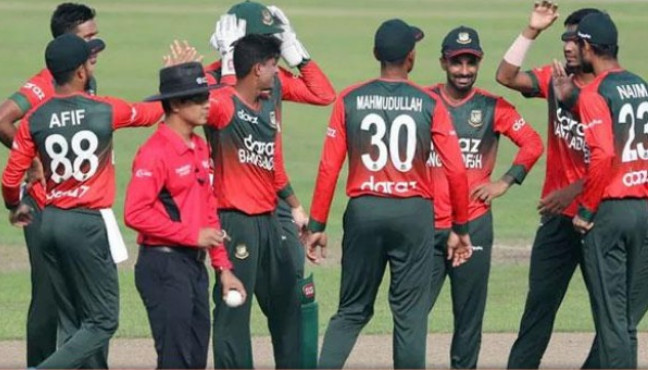 বিশ্বকাপের আগে আজ চলছে টাইগারদের টেস্ট