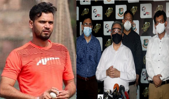 বিসিবি থেকে নতুন বার্তা পেল মাশরাফি