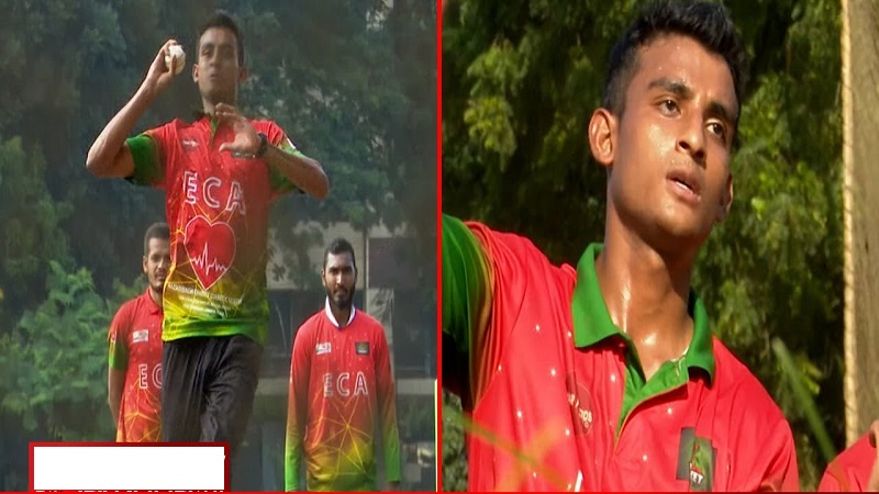 ১ম ম্যাচেই ৫ উইকেট, ক্রিকেট বিশ্বে আলোচনায় বাংলাদেশের ১জন কথা বলতে না পারা ফাস্ট বোলার