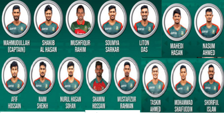 টি-২০ বিশ্বকাপে বাংলাদেশের শক্তিশালী একাদশ ও সবচেয়ে সেরা ব্যাটিং লাইন আপ