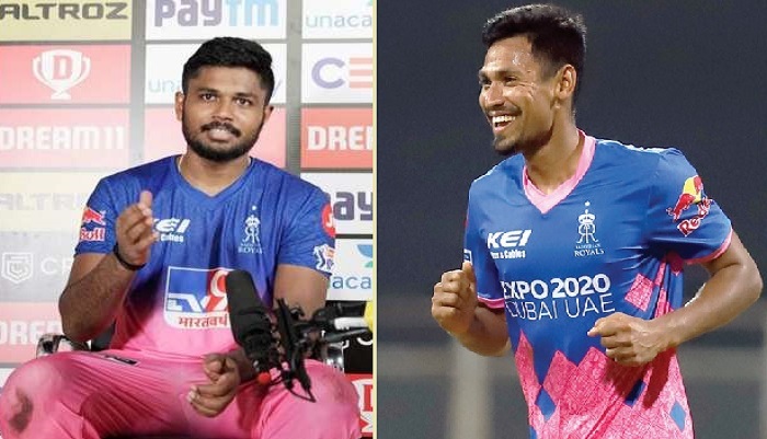বিদায়বেলায় মুস্তাফিজকে অমূল্য ১টি উপহার দিলেন সাঞ্জু স্যামসন