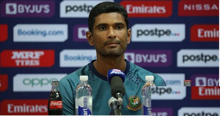 সহজ জয়ের ম্যাচ হারের জন্য যাকে দায়ী করলেন অধিনায়ক মাহমুদউল্লাহ