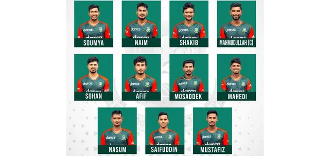 ইংল্যান্ডের বিপক্ষে দুই জনকে বাদ দিয়ে শক্তিশালী দল ঘোষণা করলো বাংলাদেশ