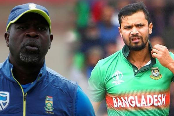 এবার মাশরাফির মন্তব্যের পাল্টা জবাব দিলেন কোচ গিবসন