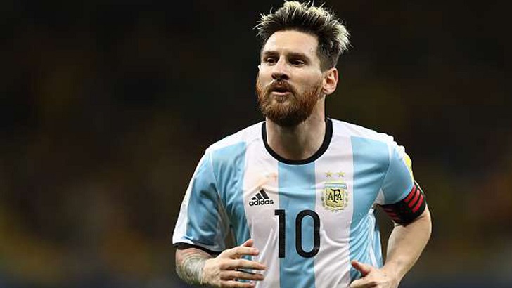 সেরা খেলোয়াড়ের তালিকার মেসির অবস্থান
