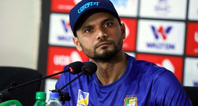 বিসিবিকে একটি শর্ত বেধে দিলেন মাশরাফি