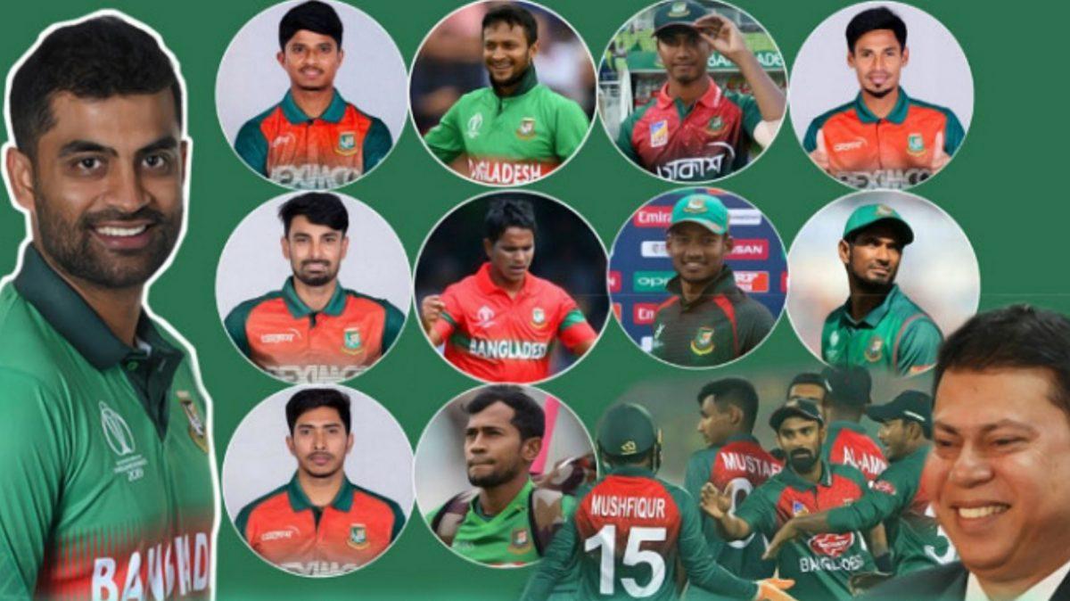 পাকিস্তানের বিপক্ষে টি-টোয়েন্টি সিরিজের জন্য ১৬ সদস্যের স্কোয়াড চূড়ান্ত