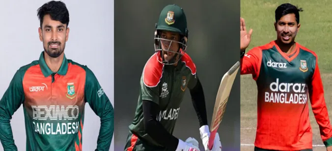 পাকিস্তানের বিপক্ষে সিরিজে বাংলাদেশে দল থেকে বাদ পড়ছে যারা