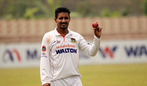 একাই ‘১০’ উইকেট নিলেন সানজামুল