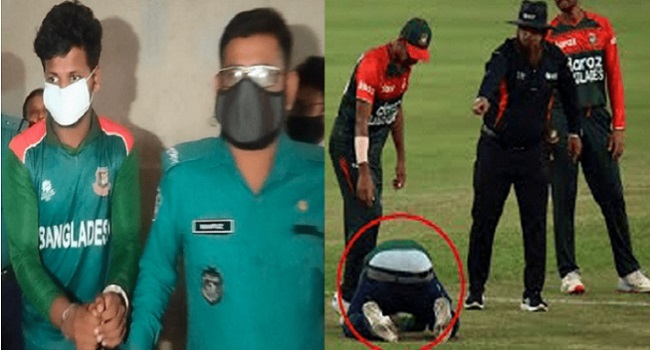 যে সাজা দেয়া হলো মাঠে ঢুকে পড়া মুস্তাফিজ ভক্তকে