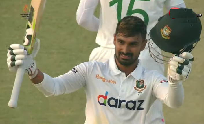 দুর্দান্তভাবে প্রথম টেস্ট সেঞ্চুরি করলেন লিটন দাস