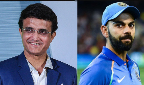 অবশেষে কোহলিকে নিয়ে মুখ খুললেন সৌরভ