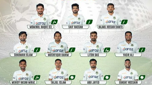 প্রস্তুতি ম্যাচে মাঠে নামছে বাংলাদেশ, দেখেনিন একাদশ