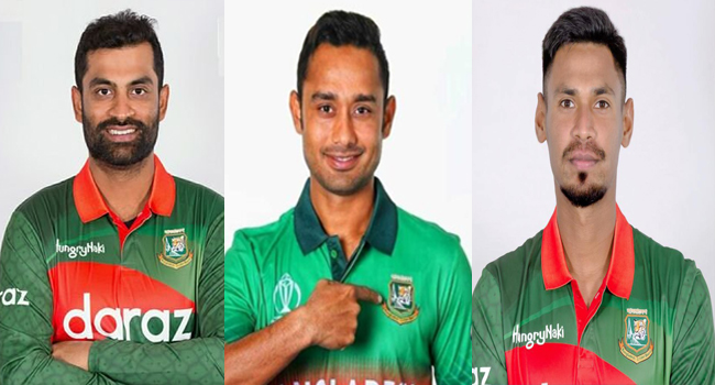 তামিম, মিঠুন, মুস্তাফিজকে নিয়ে শক্তিশালী স্কোয়াড ঘোষনা