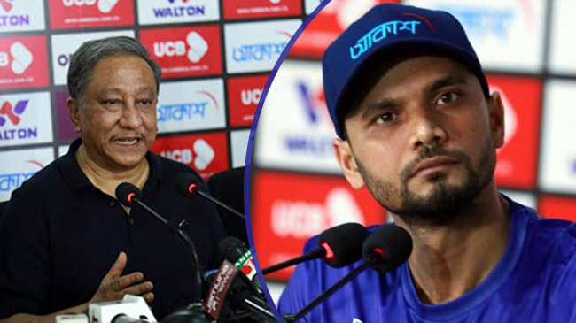 বিসিবির সভাপতি চাওয়া নয়, বাংলাদেশ ক্রিকেটের ইস্যু মাশরাফি