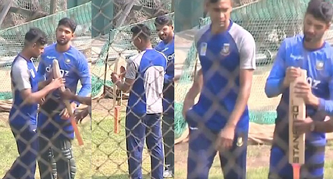মুস্তাফিজের বোলিং তাণ্ডব, ভাঙলেন রিয়াদের ব্যাট