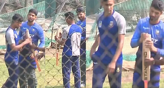 মুস্তাফিজের বোলিং তাণ্ডব, ভাঙলেন রিয়াদের ব্যাট