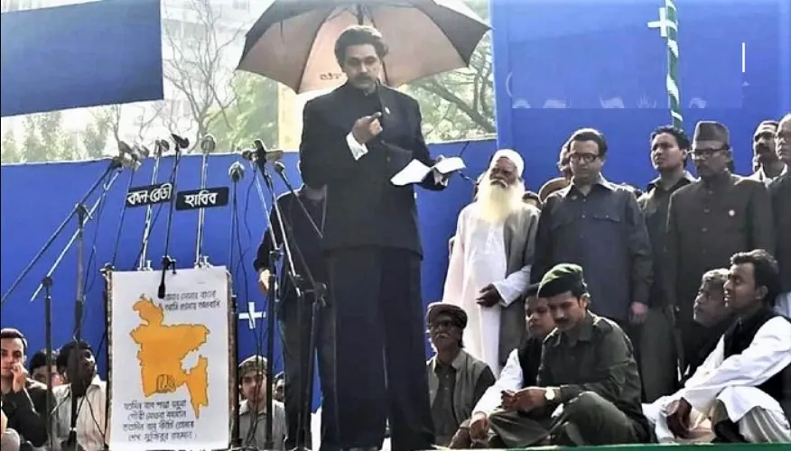অবশেষে দেখা গেল বঙ্গবন্ধুরূপী আরিফিন শুভকে