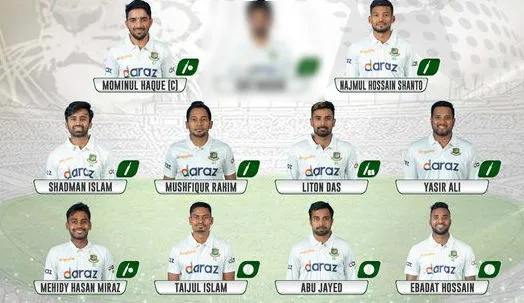 এক পরিবর্তন নিয়ে কিউইদের বিপক্ষে ২য় টেস্ট ম্যাচের জন্য শক্তিশালী একাদশ ঘোষণা করলো বাংলাদেশ