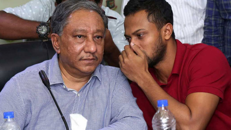 দেশের জন্য না খেললে সেরা হয়ে লাভ কি, সাকিব প্রসঙ্গে পাপন