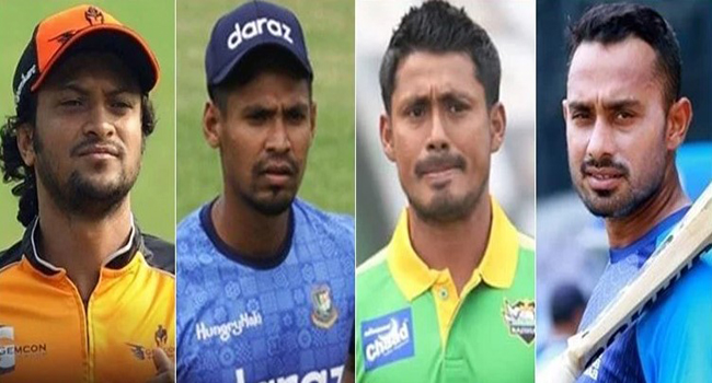 ইন্ডিপেন্ডেন্স কাপের চার দলের স্কোয়াড চূড়ান্ত