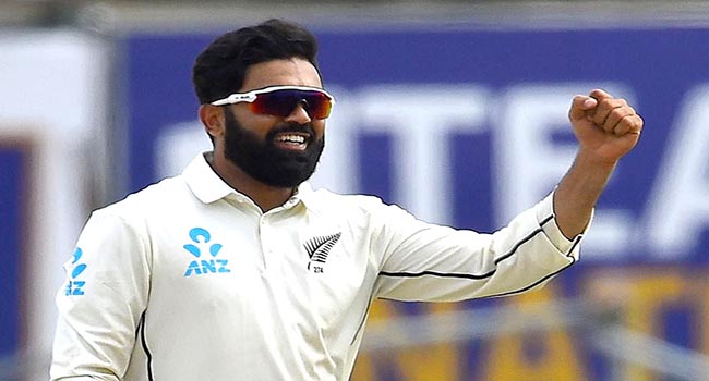 সবাইকে অবাক করে মাত্র ১ ম্যাচ খেলেই যেভাবে সেরার তালিকায় আজাজ প্যাটেল