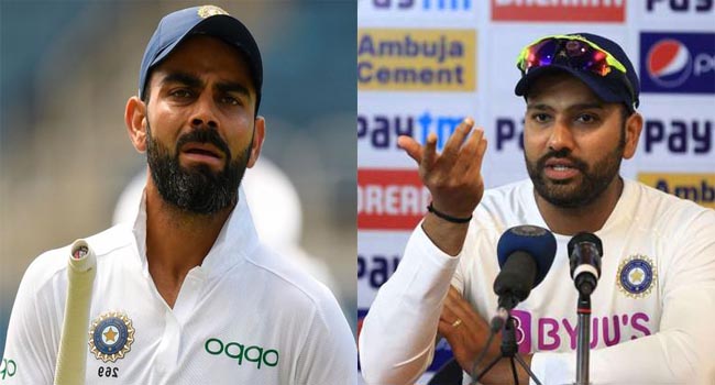ভারতীয় ক্রিকেটে নতুন সুর : কোহলির টেস্টের নেতৃত্ব ছাড়ার খবরে যা বললেন রোহিত